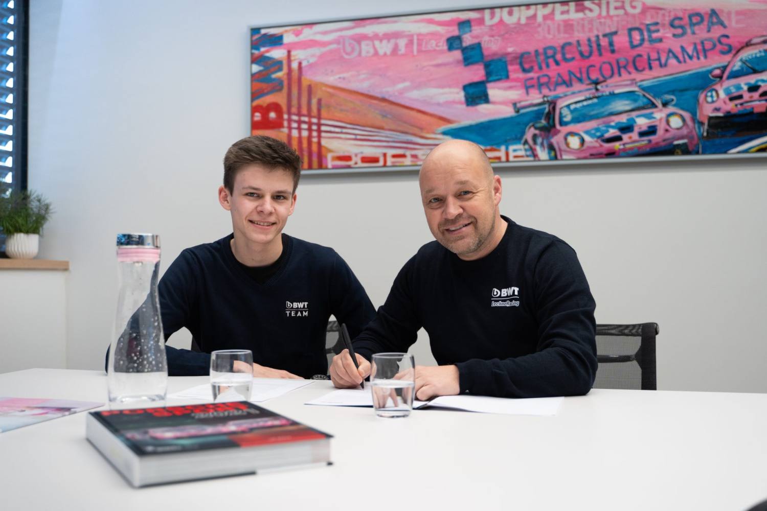 Bastian Buus tegner kontrakt med østrigsk topteam og bliver ny dansker i Porsche Mobil 1 Supercup